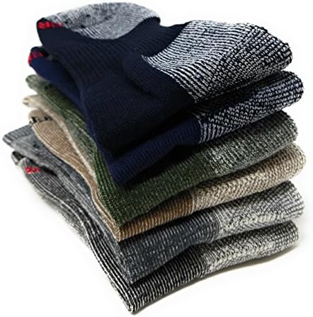 J.B. Field's 74% Merino Wool Hiker GX Socks for Men & Women, for Fall, Summer, for Hiking, Trekking & Outdoor 3-Pack, Made in Canada (X-Large (13-16 Shoe), Black)