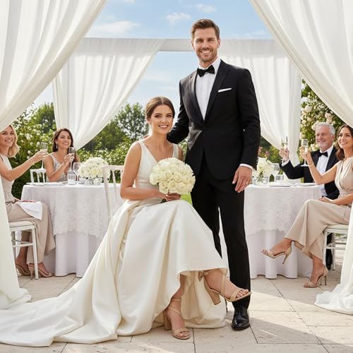 Image of Reimferce Womens Comfortable Heels for Wedding: No Blisters & Sore Feet by 40% Better Shock Absorption During Wedding - 8-Hour Keeping Pain-Free for Brides & Bridesmaids