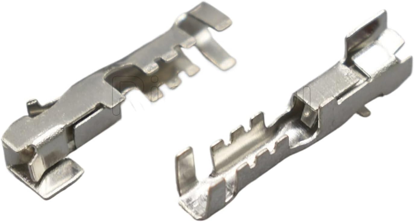 100Pcs Female Loose Splice Terminals Auto Crimping Wire Terminal 12124076 For Connector 12124075