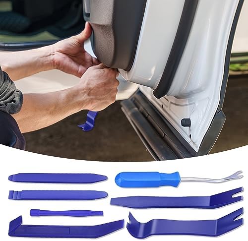 Pack Of 4 Car Trim Removal Tool Kit Panel Door Plastic Pry Dash Interior Clip Set