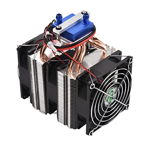 Enfriador de acuarios Weytoll Enfriador de tanque de peces de refrigeración de semiconductores de alta potencia de 120 W Refrigerador de 12 V Máquina de agua de enfriamiento