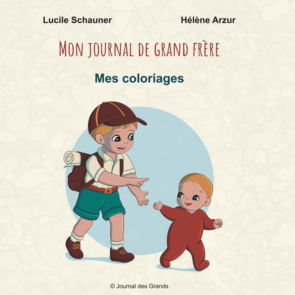Mon journal de Grand frère - Mes coloriages