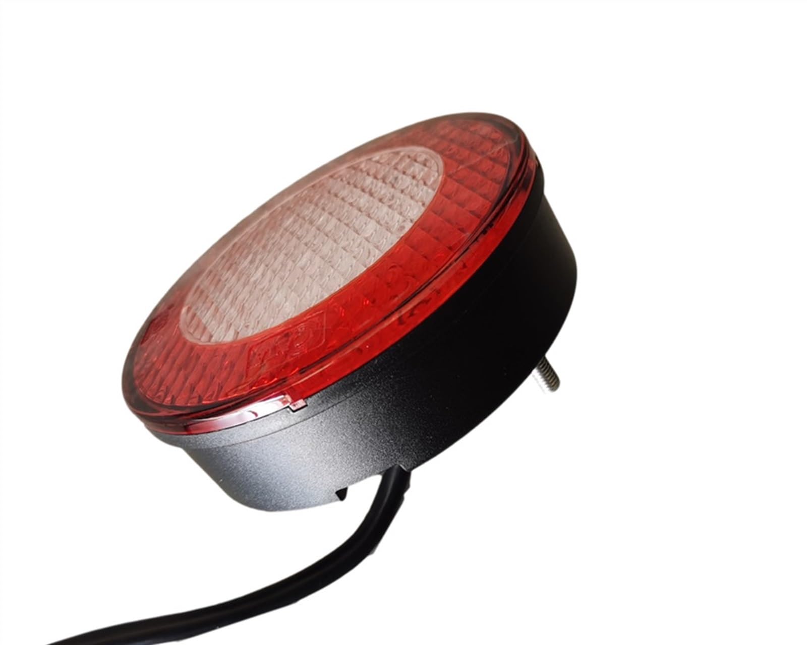 Indicador Retrovisor Remolque Camión Autobús Parada Coche Señal De Giro, Luz Trasera 2x E4 95mm, Luces Traseras Redondas Alto Brillo 12V LED Roja Ámbar Giro Intermitentes