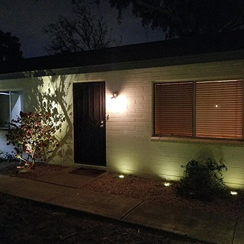 Lixada Solar Power Energy Ground Lawn Lamp 4 Pack Sensitive Light Sensor IP65 Resistência à água SMD