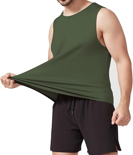 Miniatura 2 de meioro Camiseta sin mangas de malla para hombre, de secado rápido, para culturismo, camiseta deportiva de verano