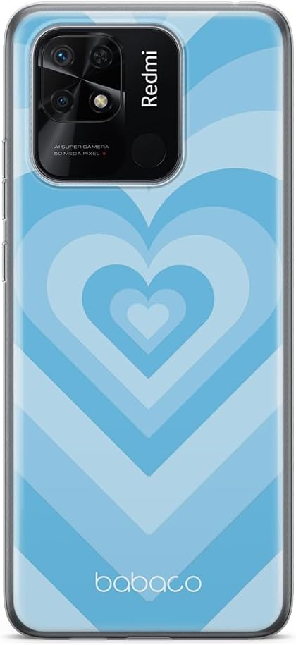 ERT GROUP Babaco Mobile Phone case for Xiaomi REDMI 10C Original and Officially Licensed Pattern Hearts 007 optimally adapted to The Shape of The Mobile Phone, case Made of TPU