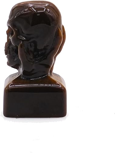 Miniatura 5 de Teclas de visualización personalizables hechas a mano con calavera de ojo de tigre, teclas de teclado para juegos de computadora para teclados