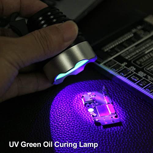 Image of USB UV Curing Lamp for UV Glue, US Mask Ink, Adhesive Green Oil for PCB Circuit Motherboard Repair
