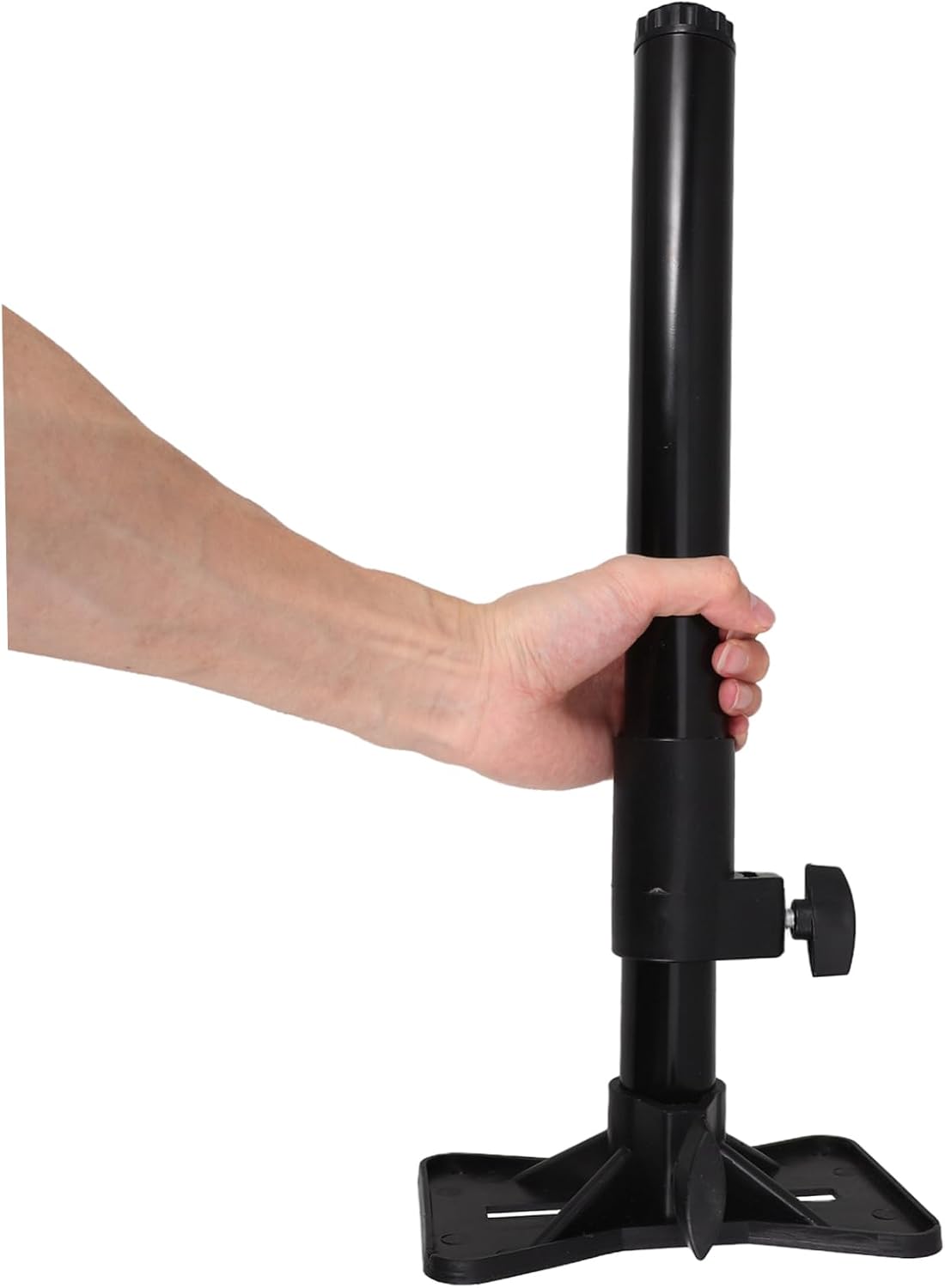 2pcs Adjustable Black Support Brackets for Undermount Sinks Heavy Duty Kitchen Sink Installation Kit Space-Saving Design Easy to Install Fits Basins