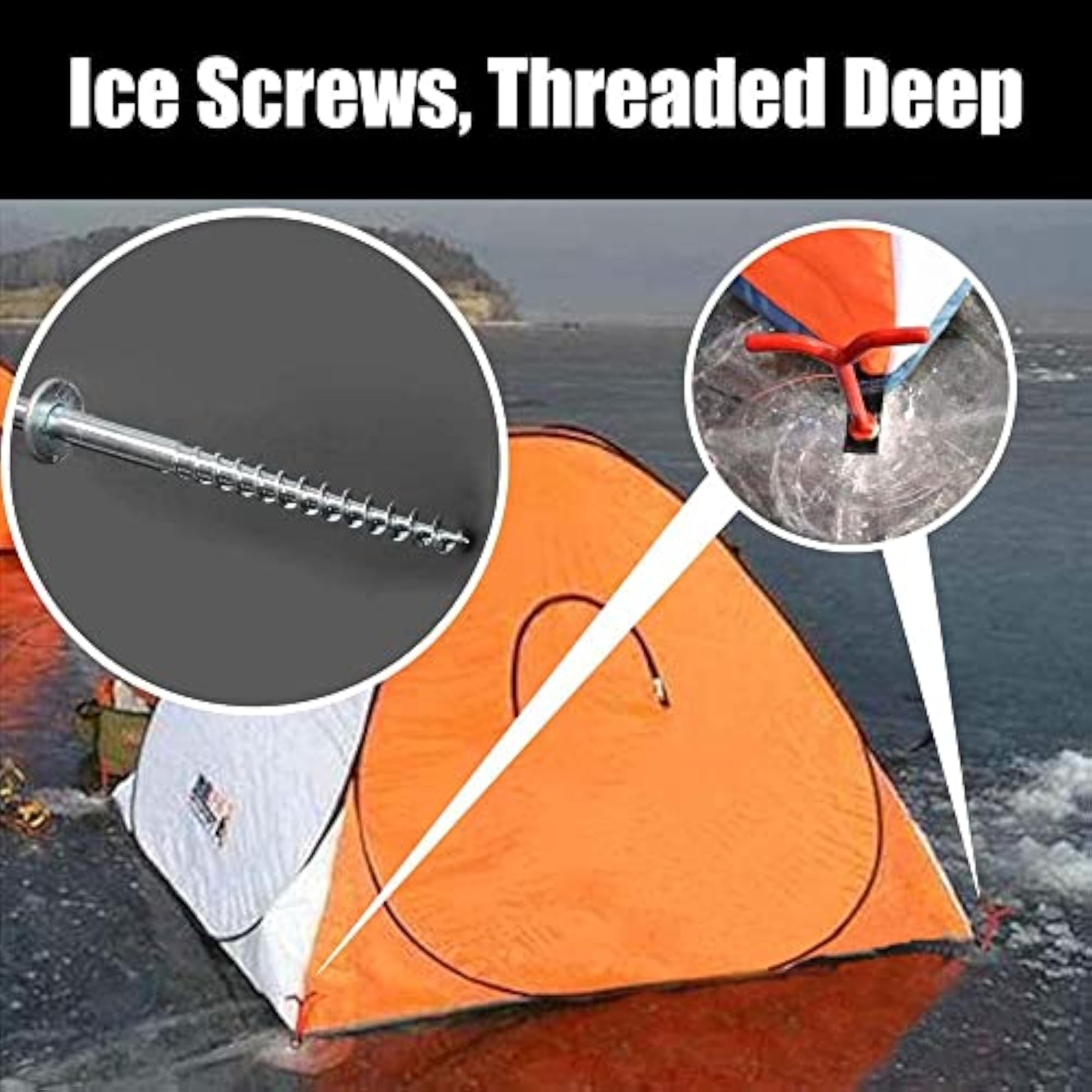Ice Fishing Equipment Tent Nails Holder