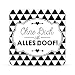 Produktbild GRUSS&CO 44631 Untersetzer »Ohne Dich ist Alles DOOF.«
