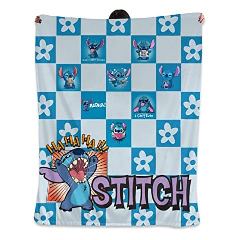 Cartoon Blanket Soft Comfortable and Warm Home Bed Sofa Flannel Suitable for All Season 50"x40" Cover