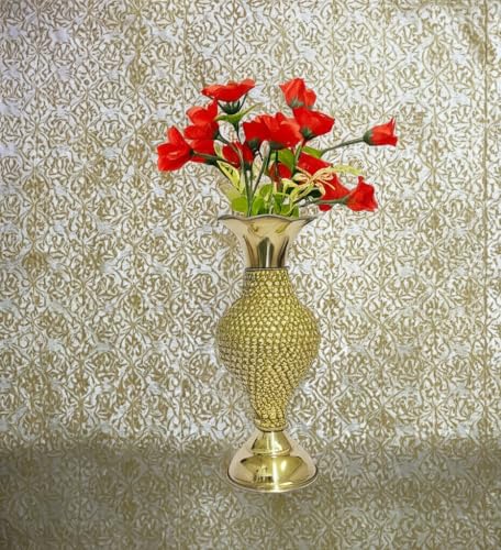 Vase à fleurs moderne BRACOP fait main pour sublimer une table vide sans décoration