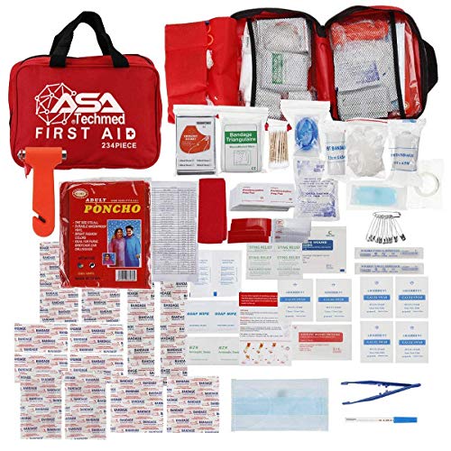 ASA TECHMED 234-Piece First Aid Kit