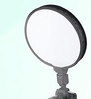 Vista 1 de DAUERHAFT Difusor de flash de softbox redondo portátil, difusor de softbox de forma redonda plegable de 15.7 in, difusor de flash para luz rápida