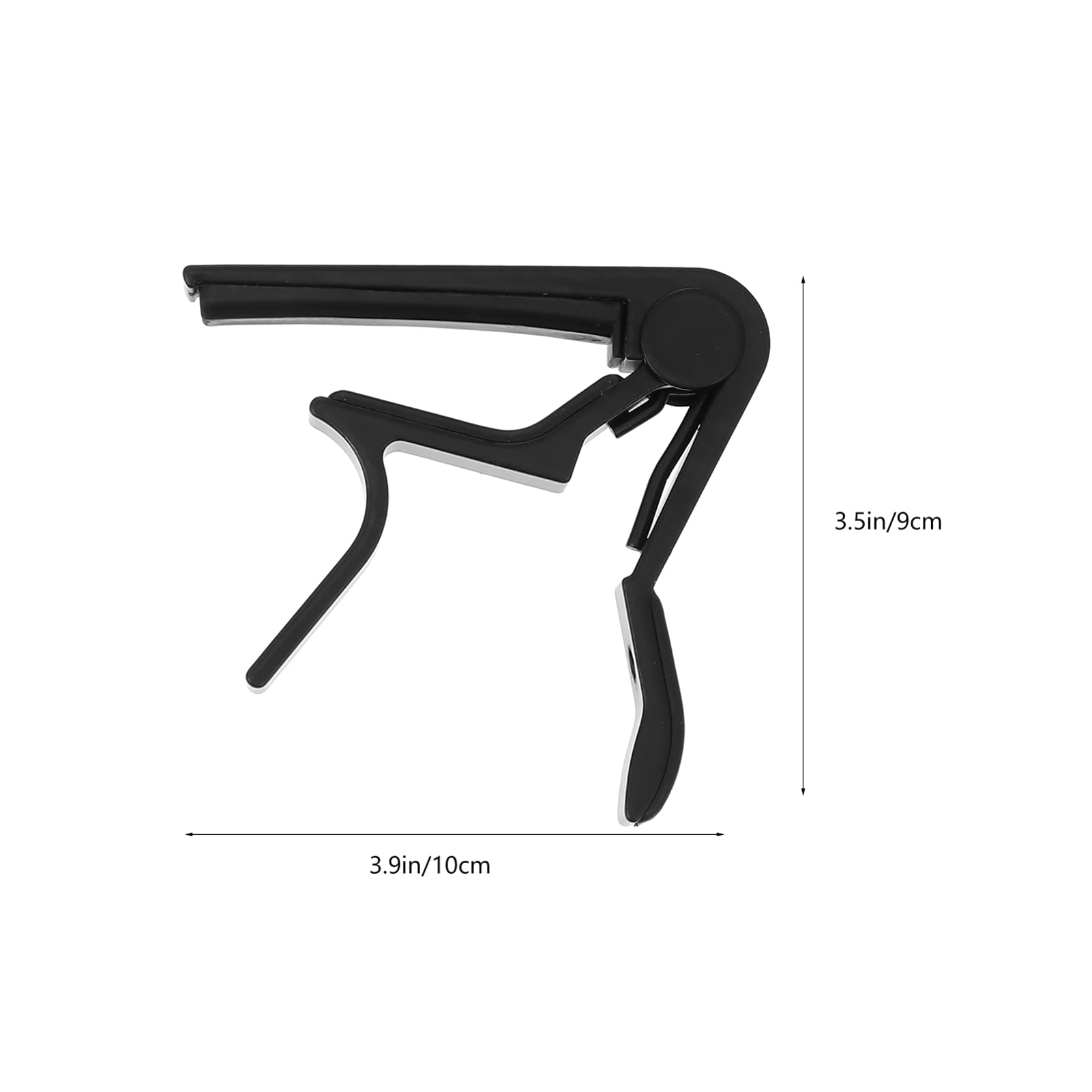 Yardwe 2Pcs Durable Ukulele Capos Easy to Use Guitar Sandhi Clips for Tone Change Accessories for Guitarists and Ukulele Players