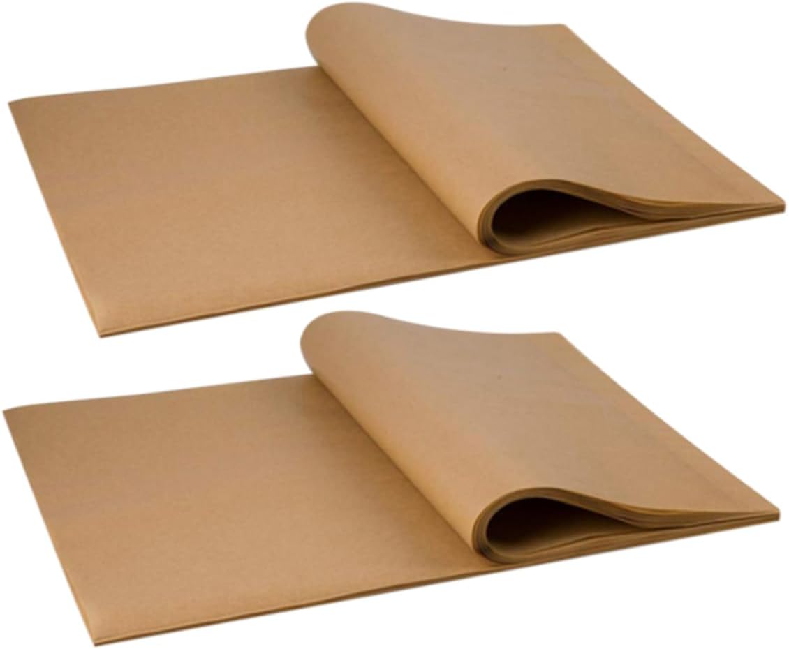 100pcs Baking Parchment Paper Non-stick Cooking Sheets for Air Fryer Parchment Paper for Cooking