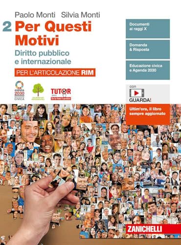 9788808493286 Per questi motivi. Per l'articolazione RIM. Per le Scuole superiori. Con e-book. Con espansione online. Diritto pubblico e internazionale (Vol. 2)