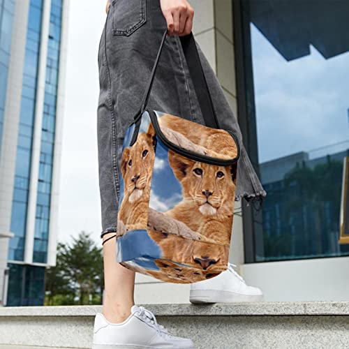 Bolsa de almuerzo pequeña reutilizable con estampado animal para comida diaria 7
