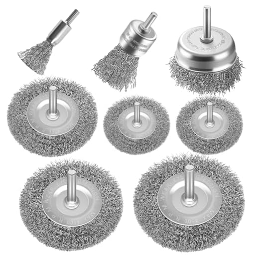 Wire Wheel Cup Brush Drills Set