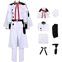 Ferid Bathory Cosplay Costume Mens Outfit Halloween Full Set
