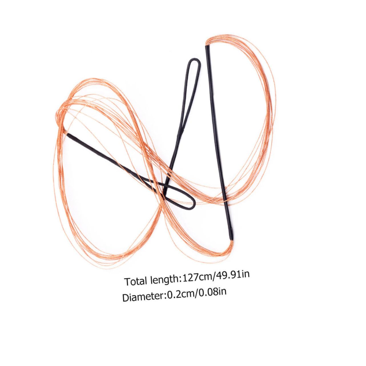 CORHAD 50 Inch Nylon Tire Line String Bowstring Tool Release for Hunting