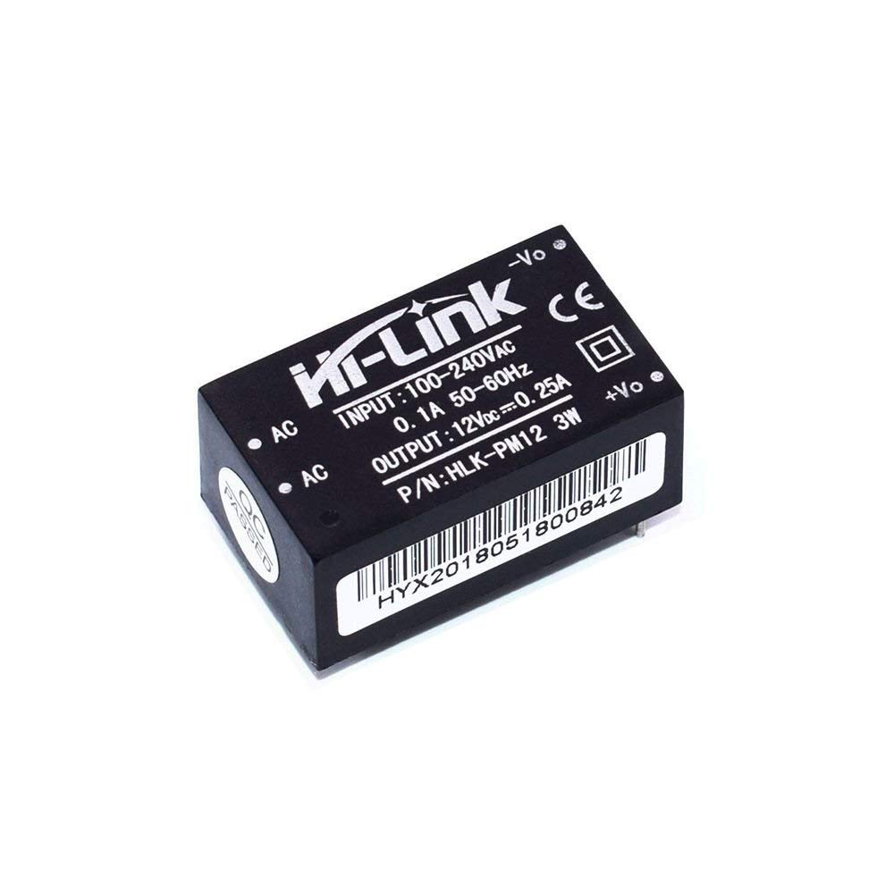 See full amazon price history chart for INVENTO 1Pcs HLK-PM012 AC to DC 220V to 12V 0.25A 3W Step Down PCB Mount Power Supply Switch Power Supply Module SMPS INVENTO 1Pcs HLK-PM012 AC to DC 220V to 12V 0.25A 3W Step Down PCB Mount Power Supply Switch Power Supply Module SMPS (B07STDRWLK) Amazon Price History, Amazon Price Tracker