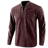 Camiseta de manga larga para hombre con estampado de botones y solapa. Este estilo combina con este verano. Cada día es feliz.