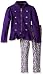 Calvin Klein Little Girls' Purple Jacket with Pants