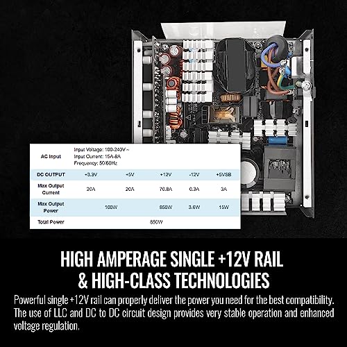 Image of Thermaltake Toughpower PF3 ATX 3.0 850W 80+ Platinum Full Modular SLI /Crossfire Ready Power Supply; PCIe 5.0 12VHPWR Connector Included; 10 Year Warranty; PS-TPD-0850FNFAPU-L