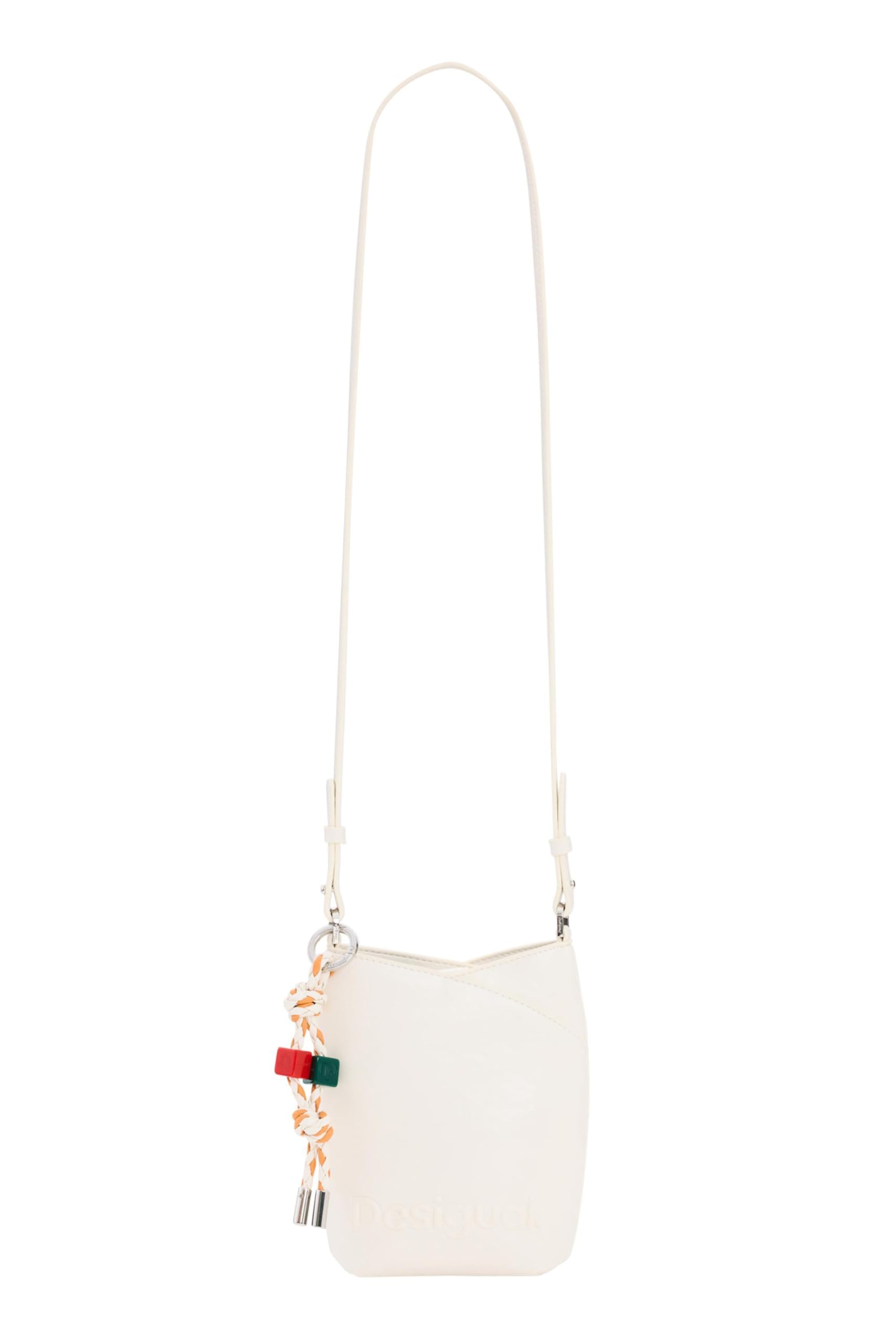Desigual Billetero de la colección de Accesorios, Blanco Roto, Talla única