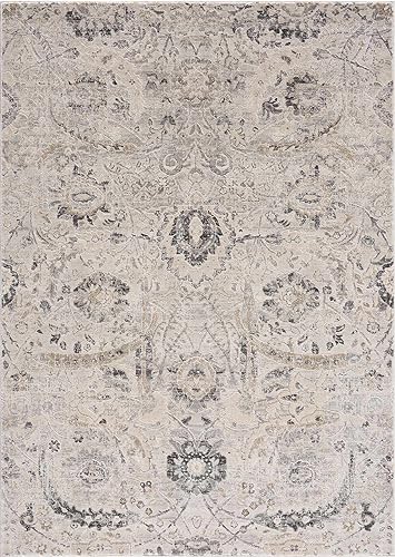 Alfombra decorativa rectangular tradicional 122x92 cm miniatura 1
