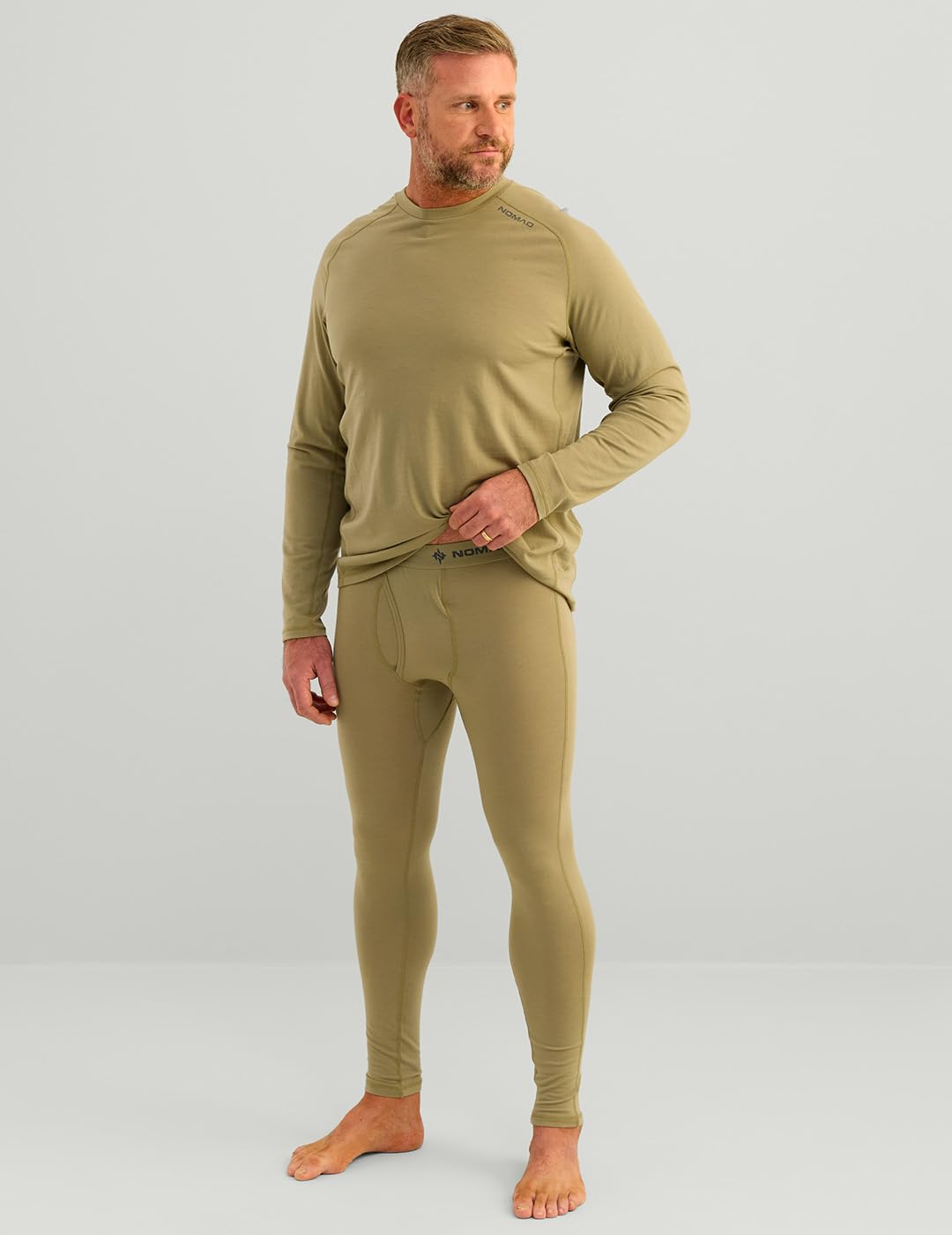 Nomad Herren Durawool Legging, Warm Durable Performance Base Layer for Hunting and Outdoor Activities Baselayer-Hose