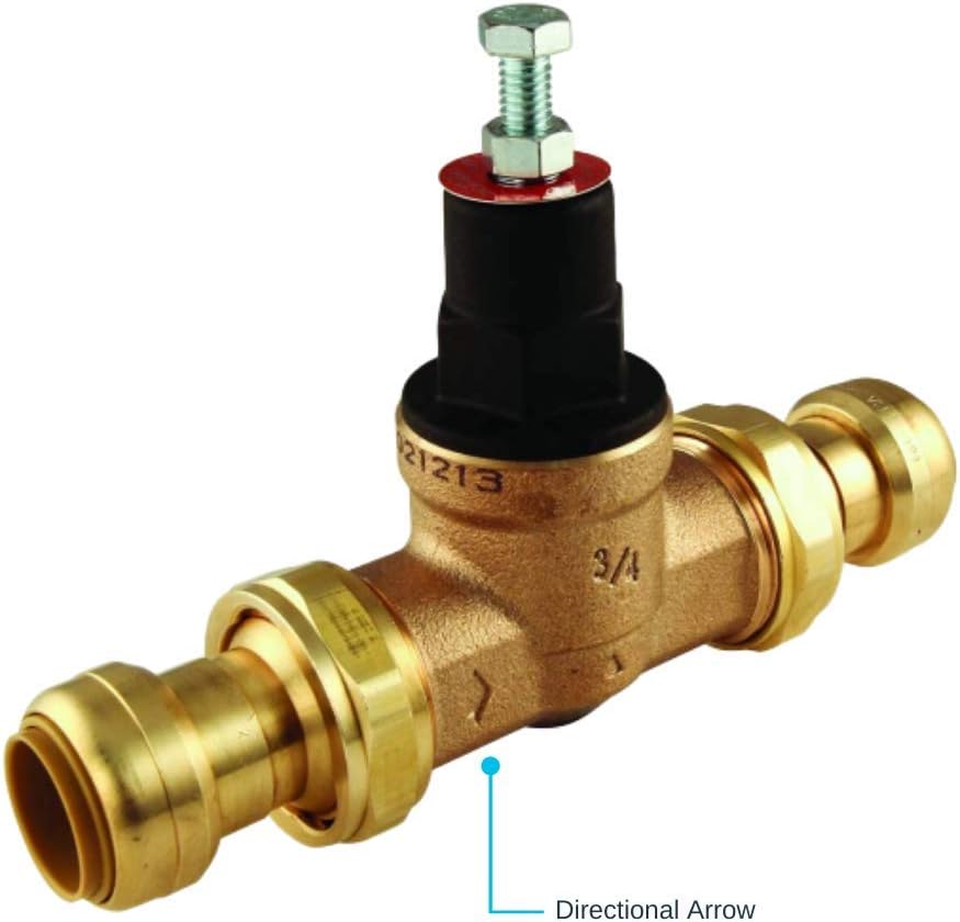 Exсluѕіvе SharkBite 23358-0045 EB45 Double Union SharkBite Pressure Regulating Valve, 45 PSI Set Pressure, 1 Inch
