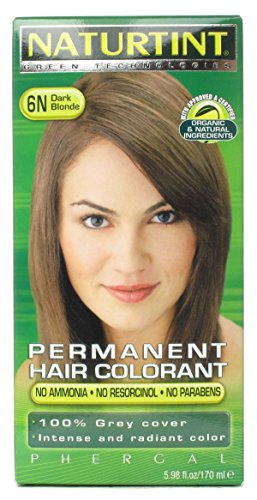 Permanent Hair Color - 6N, Dark Blonde, 5.45 oz, Pack of 4 by Select Nutrition