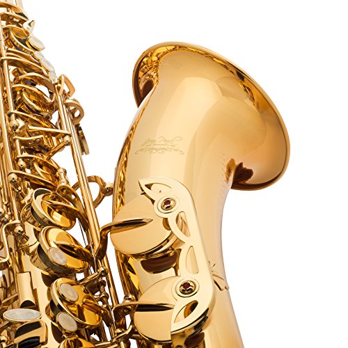 jean paul student tenor saxophone ts-400 - golden brass lacquered