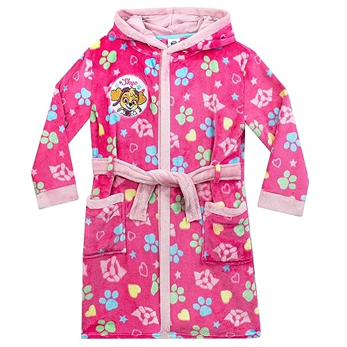 Paw Patrol Bath Robe | Skye Girls Bathrobe | Girls Robes | Official Merchandise 7
