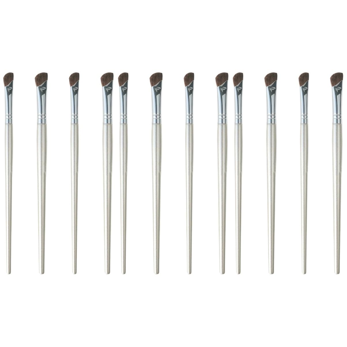 FOMIYES 3sets Angled Eyeshadow Brush Cream Eyeshadow Brush Makeup Makeup Accessory 4pcs*3