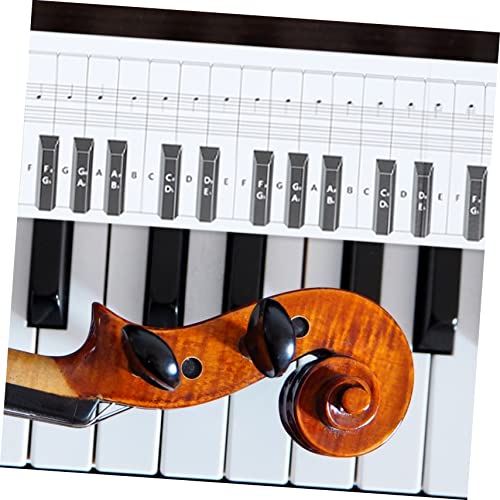 BESTonZON 3 Pcs 88 Clavier Pratique Autocollant Graphique Papier Clavier Carte Papier Couché Blanc Clavier Échelle Autocollant Piano Doigté Autocollant Clavier Papier De Formation Clavier - Les Beatles, Paul McCartney, John Lennon, RIngo Starr, George Harrison BESTonZON 3 Pcs 88 Clavier Pratique Autocollant Graphique Papier Clavier Carte Papier Couché Blanc Clavier Échelle Autocollant Piano Doigté Autocollant Clavier Papier De Formation Clavier – Image 8
