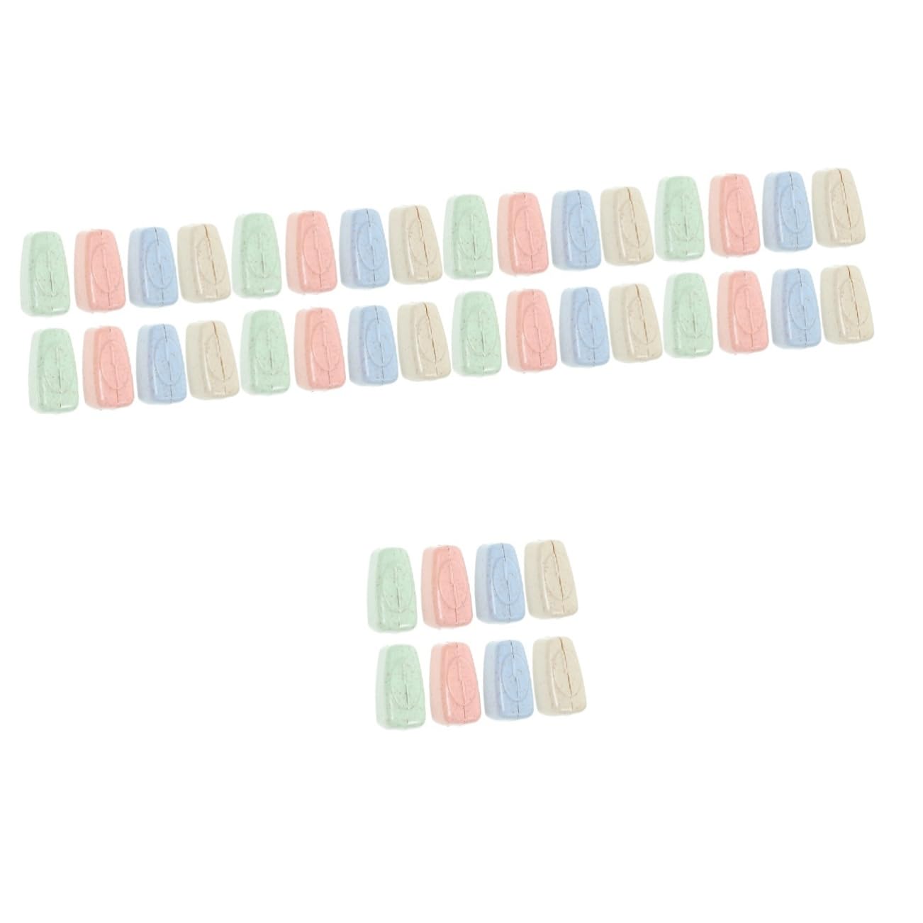Luxshiny 200pcs Toothbrush Covers Travel Toothbrush Caps for Clean Storage Fits Compact Lightweight for Outdoor Adventures and Travel