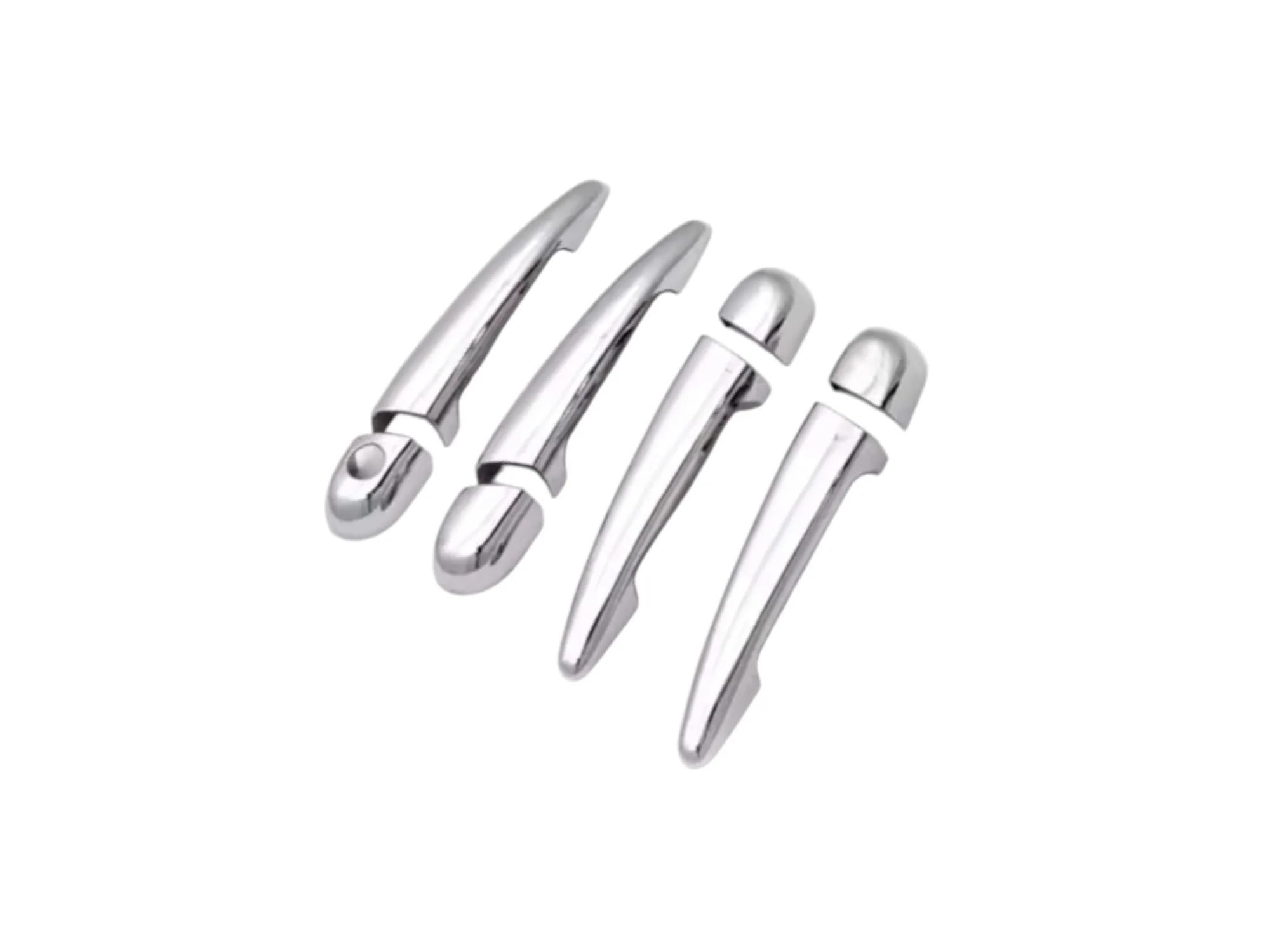 Poignée extérieure voiture pour BMW E46 berline kit de 4 pièces au style chrome élégant