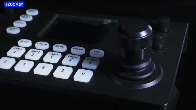 Amazon.com : SZOOMSY PTZ Camera Controller with 4D Joystick, LCD