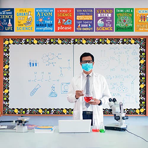 72 Feet Science Bulletin Board Borders Science Lab Border For Classroom Décor Back To School Office Party Decorations #TOP2