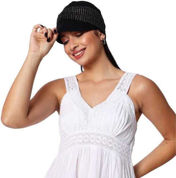 The Headscarves Bamboo Viscose Women Headwear with Band Chemo Headwear Free Size