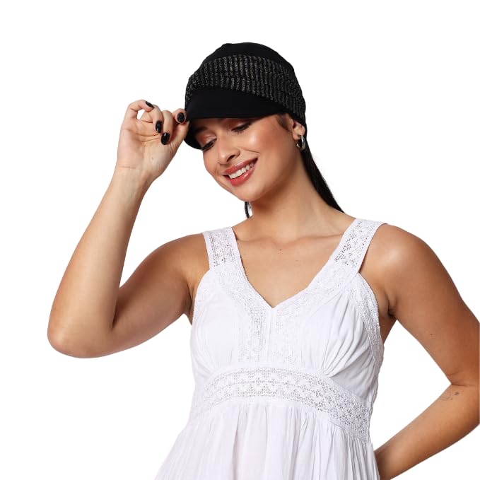 The Headscarves Bamboo Viscose Women Headwear with Band Chemo Headwear Free Size