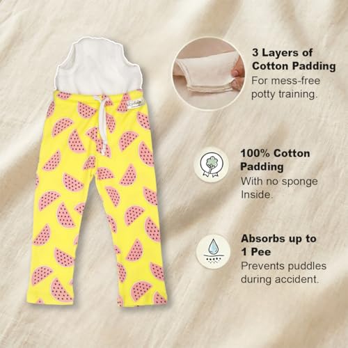Image of SNUGKINS Potty Training Pajamas for Toddlers,Boys & Girls Available in Sizes 1 to 5 Years