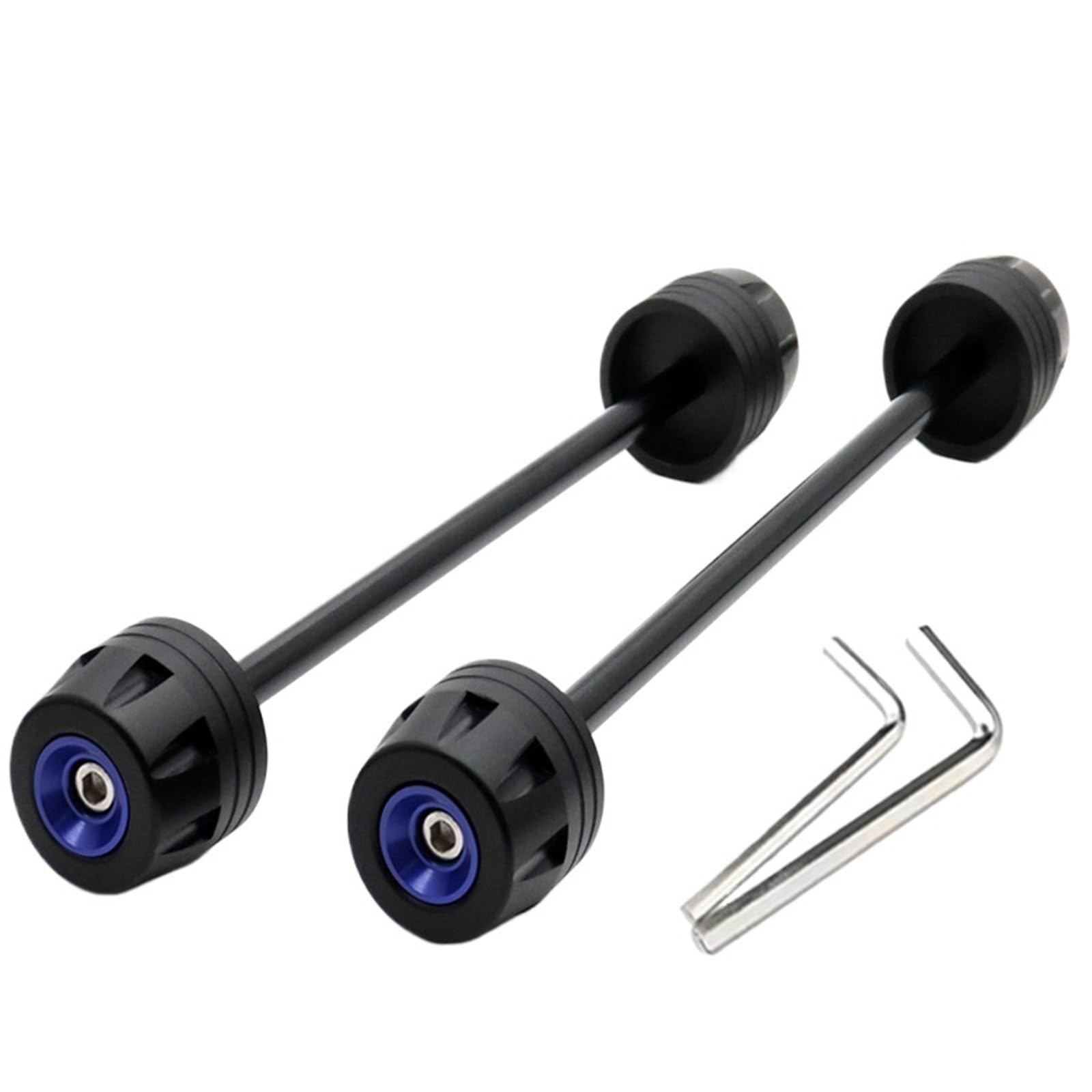 DGHBNP Frame Sliders Fit For Suzuki GSXS750 GSXS GSX-S 750 2015-2023 Motorcycle Front Rear Axle Fork Crash Slider Falling Protection Frame Slider(Blue)