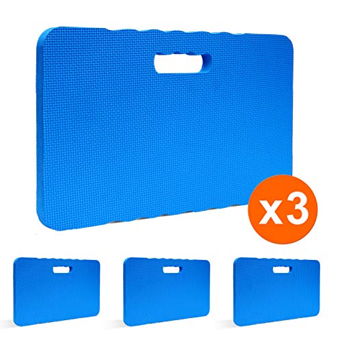 Gardzen 3-Pack Garden Kneeling Pad - for Gardening, Baby Bath, Yoga, Pilates, Exercise