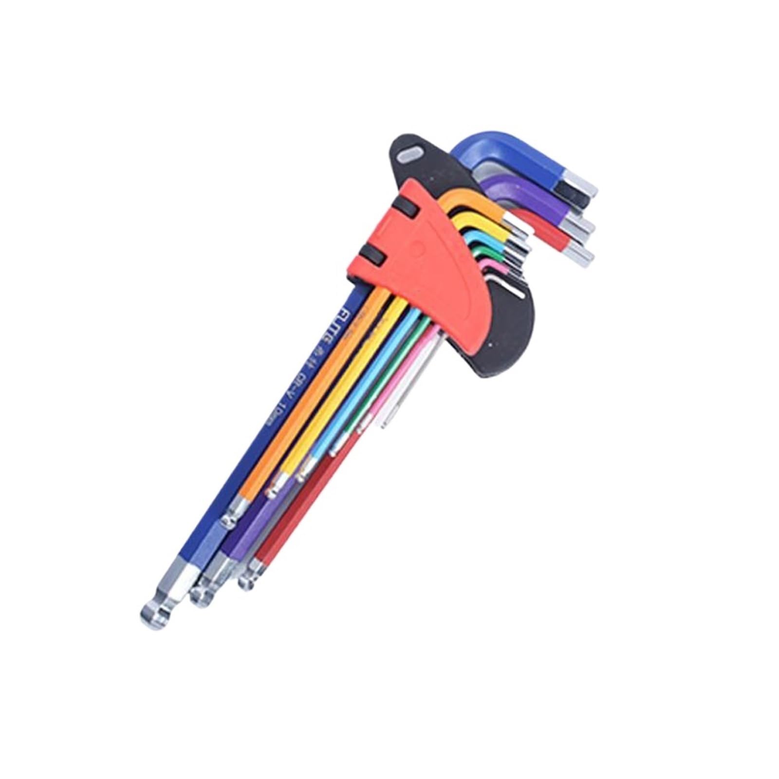 AEJHSIN l-Type Hexagonal Spanner Folding Hex Wrench Metal Metric Allen Set Hexagonal Screwdriver Key Wrenches Keys Hand Tool Portable(Short Ball End)