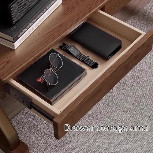 Soporte móvil para TV ajustable con ruedas y cajones miniatura 5